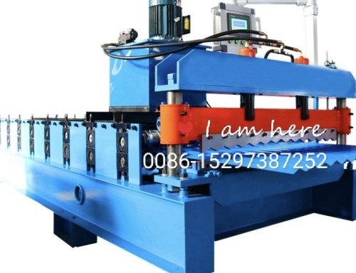 Corrugated tile roll forming machine